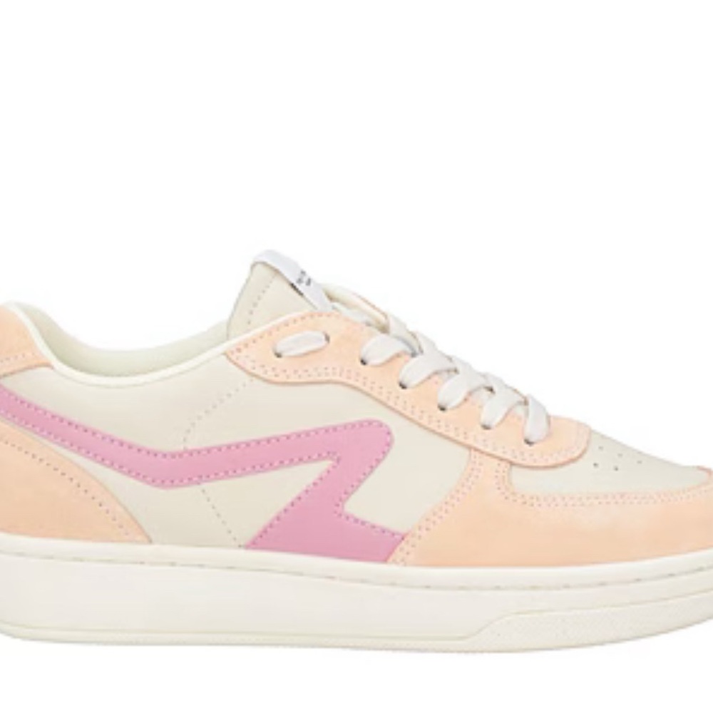 Rag & Bone Retro Court Sneakers in Pink and Cream -size 38 - Free Shipping